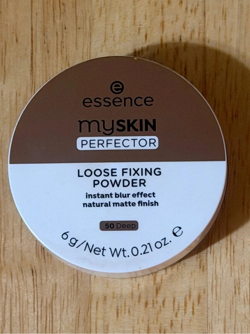 Essence mySKIN Perfector Loose Fixing Powder #50 Deep (Brown) Lot of 2